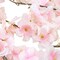 2 Pieces Fake Cherry Blossom Flower Vines Artificial Flowers Hanging Silk Flowers Garland for Wedding Party Pink Room Decor Japanese Kawaii Decor Outdoors